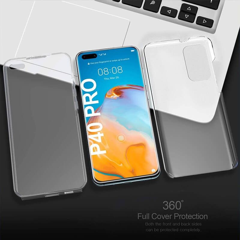 Funda Doble Cara Completa 360 Sin Puntos para Huawei P40 Pro