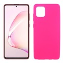 Funda de silicona rosa para Samsung Galaxy Note 10 Lite