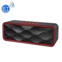 Altavoz Bluetooth BS1700 con Radio FM, MP3 y Manos Libres Rojo