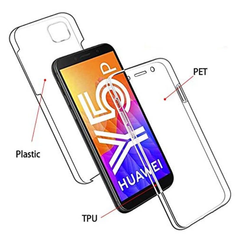 Funda Doble Cara Completa 360 Sin Puntos para Huawei Y5p
