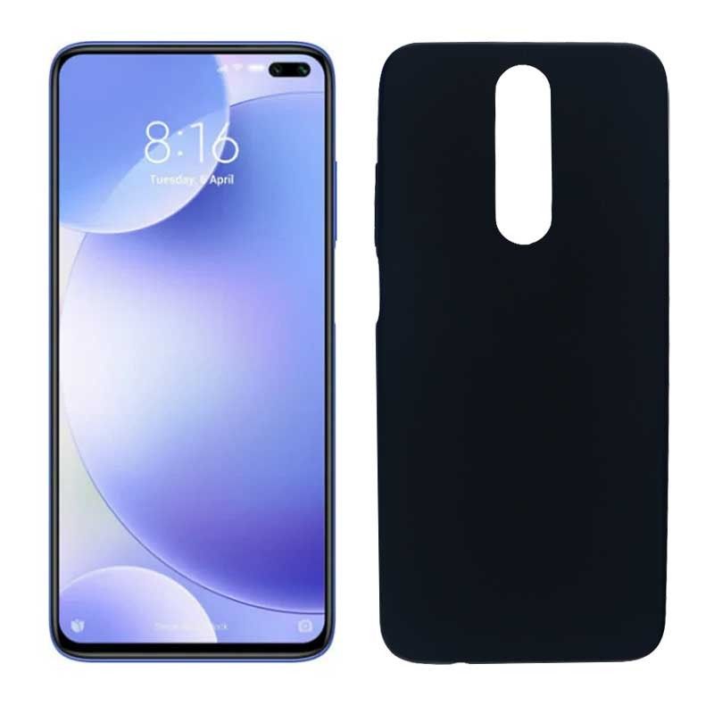 Funda negra para Poco X2 de silicona