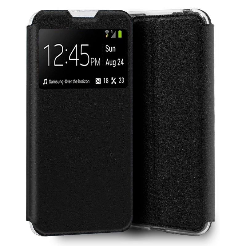Funda con Tapa y Ventana para Xiaomi Redmi 9A negro