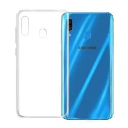 Funda transparente para Samsung Galaxy A20S de silicona