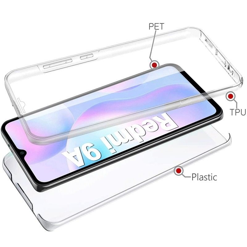 Funda Doble Cara Completa 360 para Xiaomi Redmi 9A