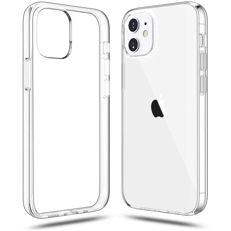 Funda transparente para iPhone 12 / 12 Pro de Silicona