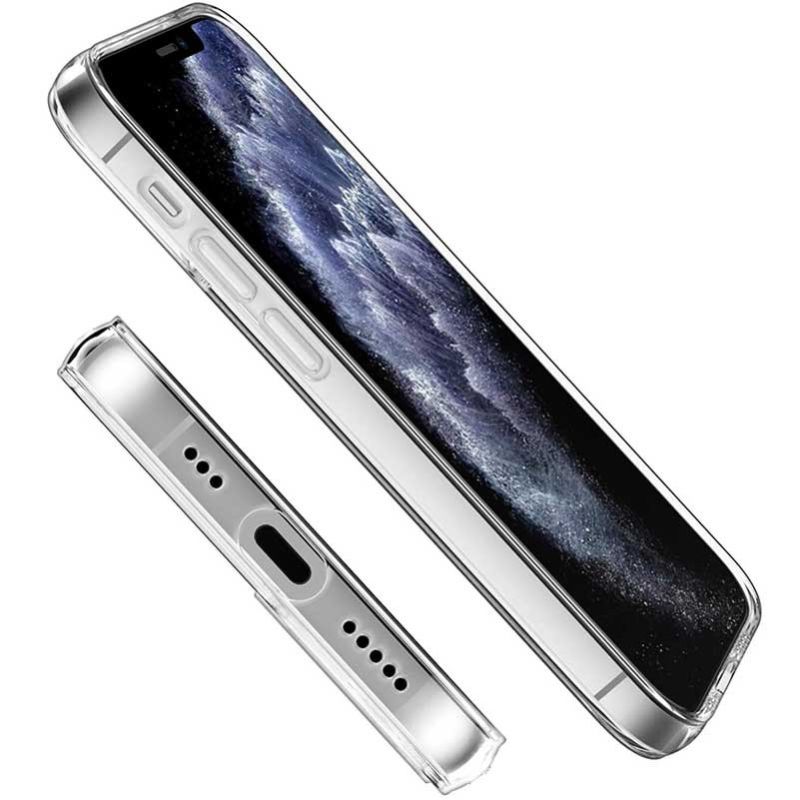 Funda transparente para iPhone 12 / 12 Pro de Silicona