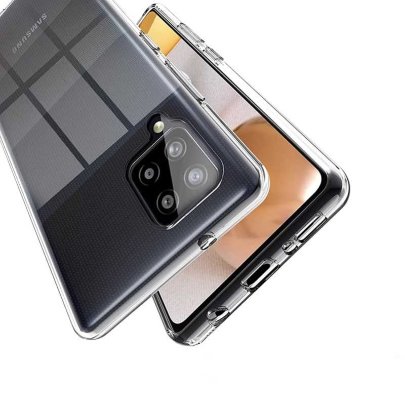 Funda transparente para Samsung Galaxy A42 5G de silicona