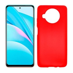 Funda roja para Xiaomi Mi 10T Lite de silicona