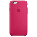 Funda de Silicona suave con logo para Apple iPhone 6 / 6S Rosa