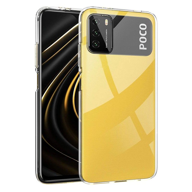 Funda transparente para Poco M3 de silicona