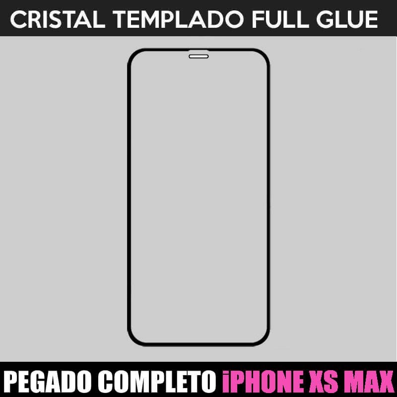 Protector pantalla Full Glue con adhesivo y pegado completo - iPhone Xs Max