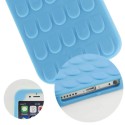 Funda 3D de Silicona Animal Buho Azul para Iphone 6 Plus / 6S Plus