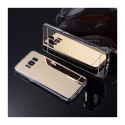 Funda Mirror Gel TPU efecto Espejo Samsung Galaxy S8 Plus Dorado