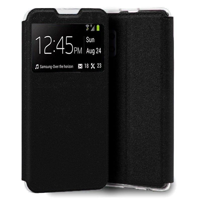 Funda con Tapa y Ventana para Samsung Galaxy A32 5G negro
