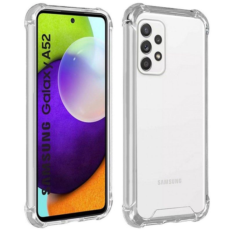 Funda con esquinas reforzadas para Samsung Galaxy A52 / A52 5G