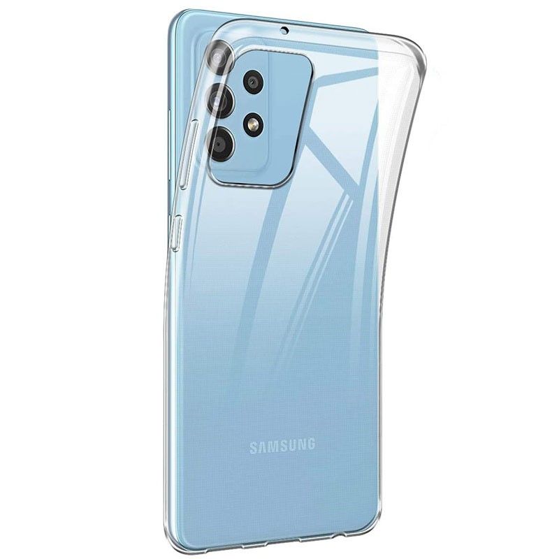 Funda transparente para Samsung Galaxy A52 / A52 5G de silicona