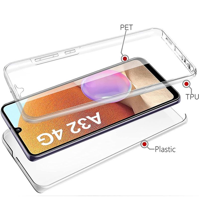 Funda Doble Cara Completa 360 para Samsung Galaxy A32 4G