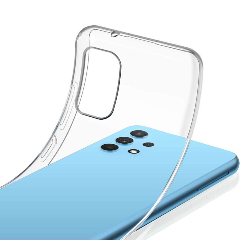 Funda transparente para Samsung Galaxy A32 4G de silicona