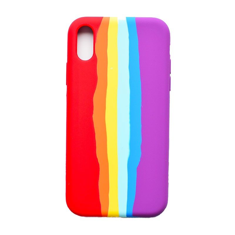 Funda Arcoiris Bandera Orgullo para iPhone X
