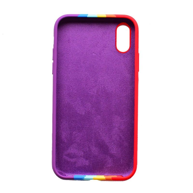 Funda Arcoiris Bandera Orgullo para iPhone X