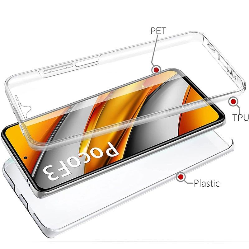 Funda Doble Cara Completa 360 para Poco F3