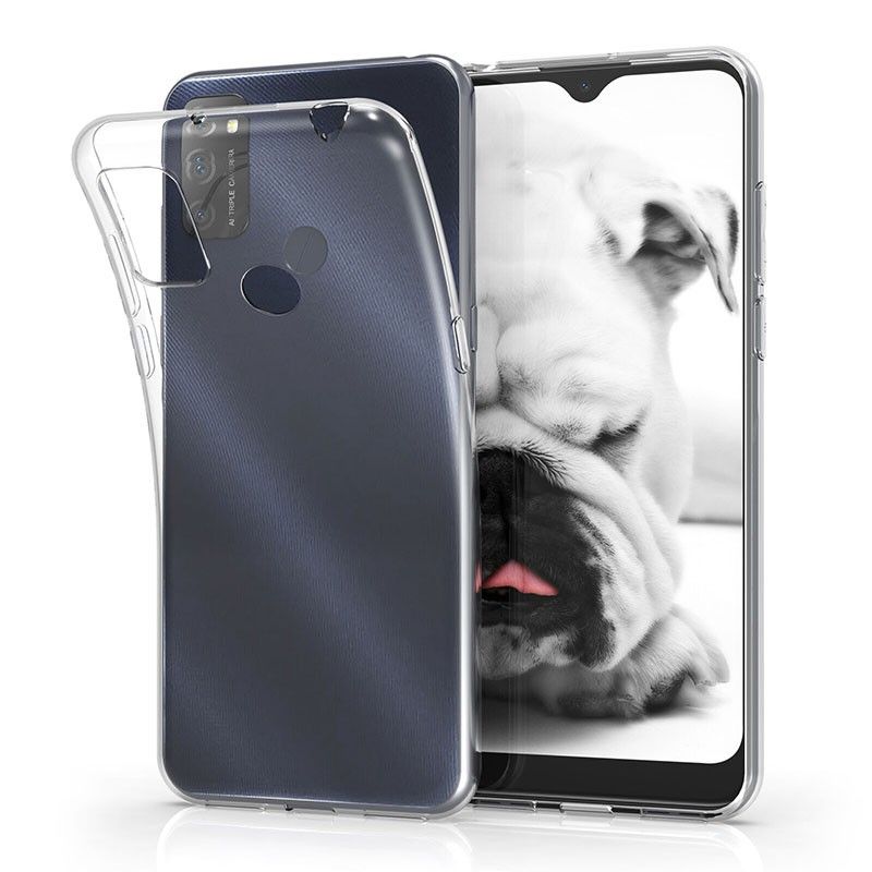 Funda transparente para Alcatel 1S 2021 / 3L 2021 de silicona