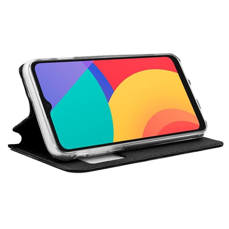 Funda con Tapa y Ventana para Alcatel 1S 2021 / 3L 2021 Negro