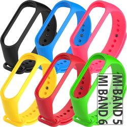 Correa de silicona para Xiaomi Mi Band 5 / Mi Smart Band 6