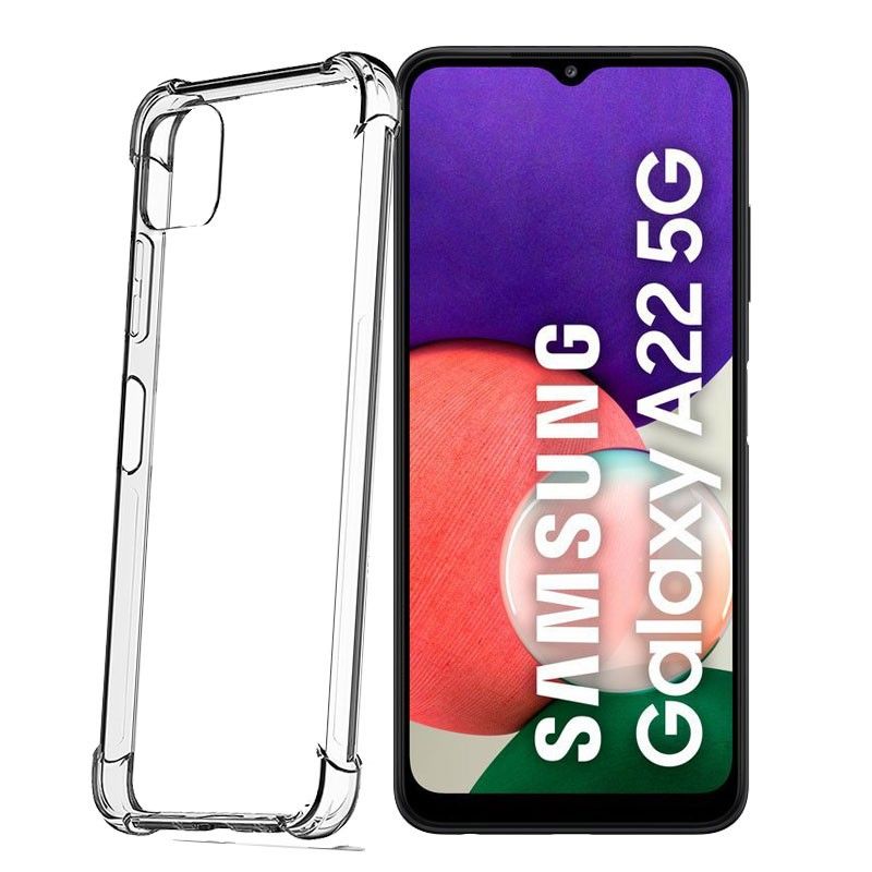 Funda con esquinas reforzadas para Samsung Galaxy A22 5G