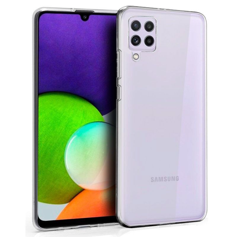 Funda transparente para Samsung Galaxy A22 4G de silicona