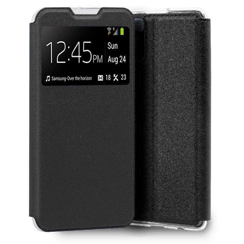 Funda con Tapa y Ventana para Xiaomi Redmi 10 negro