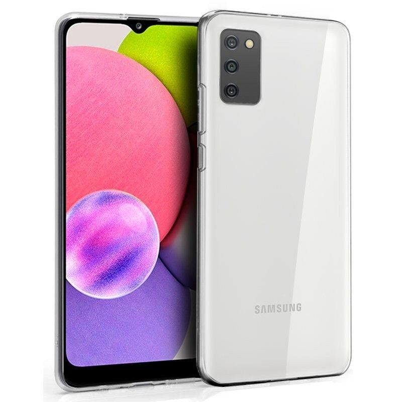 Funda transparente para Samsung Galaxy A03S de silicona