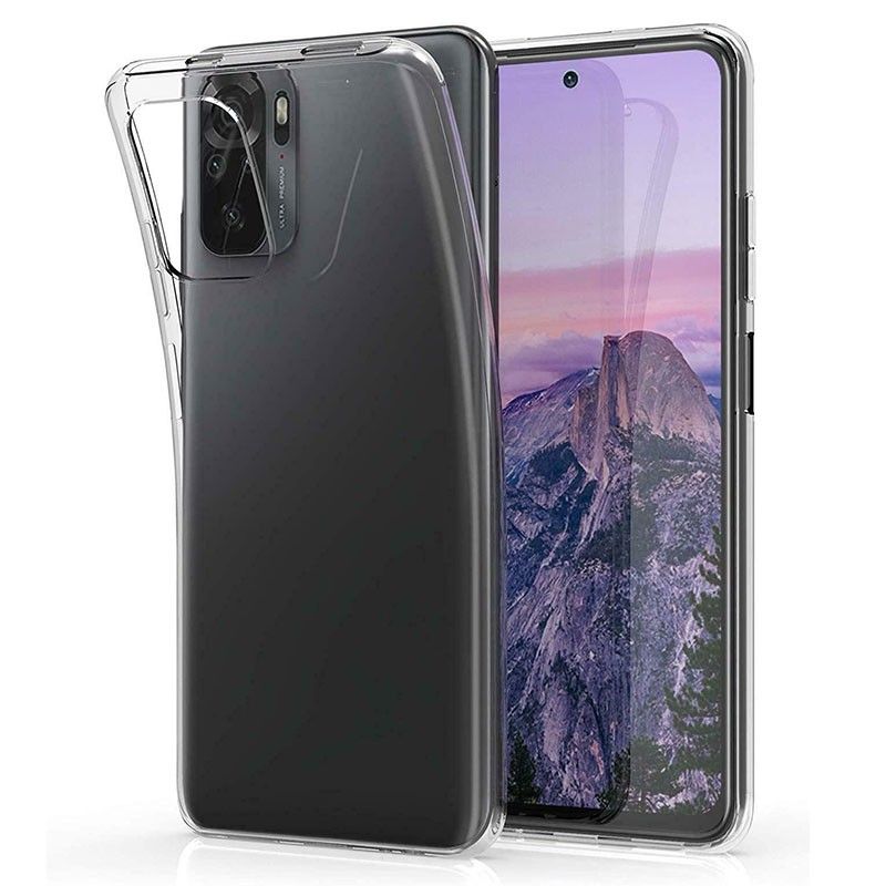 Funda transparente para Xiaomi Redmi Note 10 5G de silicona