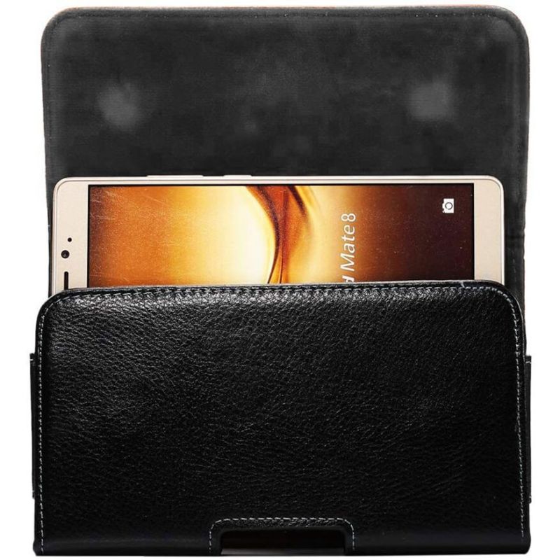 Funda universal de cinturón material polipiel móviles de 6 pulgadas