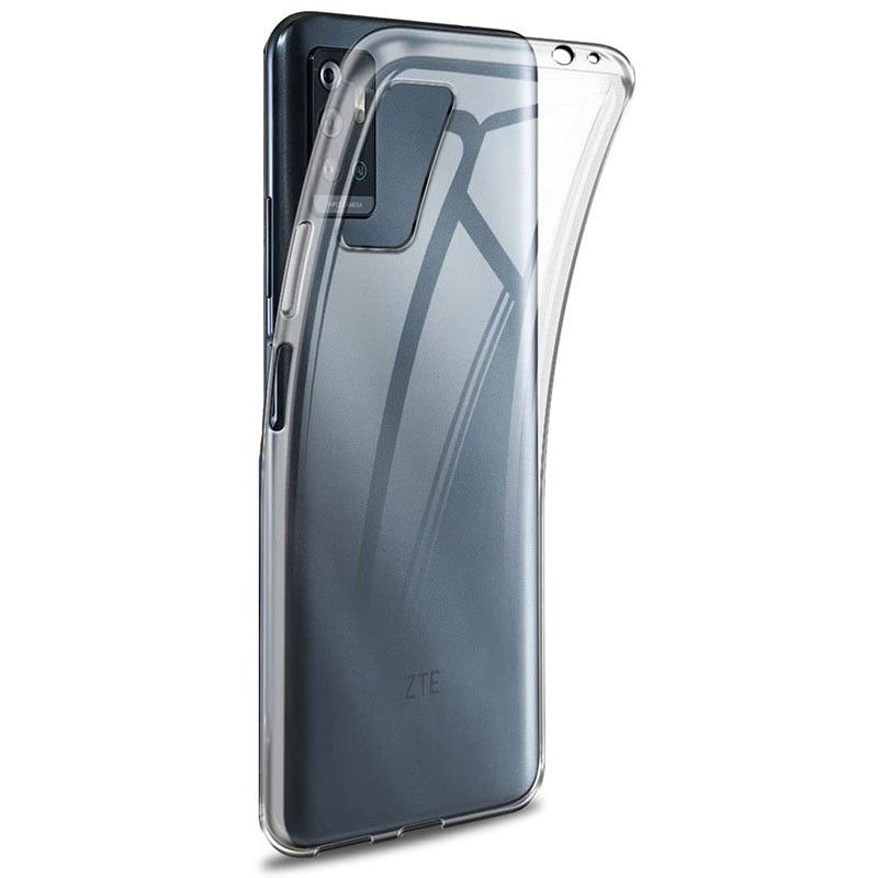 Funda transparente para ZTE Blade A71 de silicona