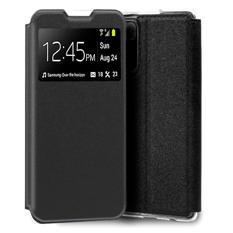 Funda con Tapa y Ventana negra para Xiaomi Redmi Note 11 Pro+ 5G