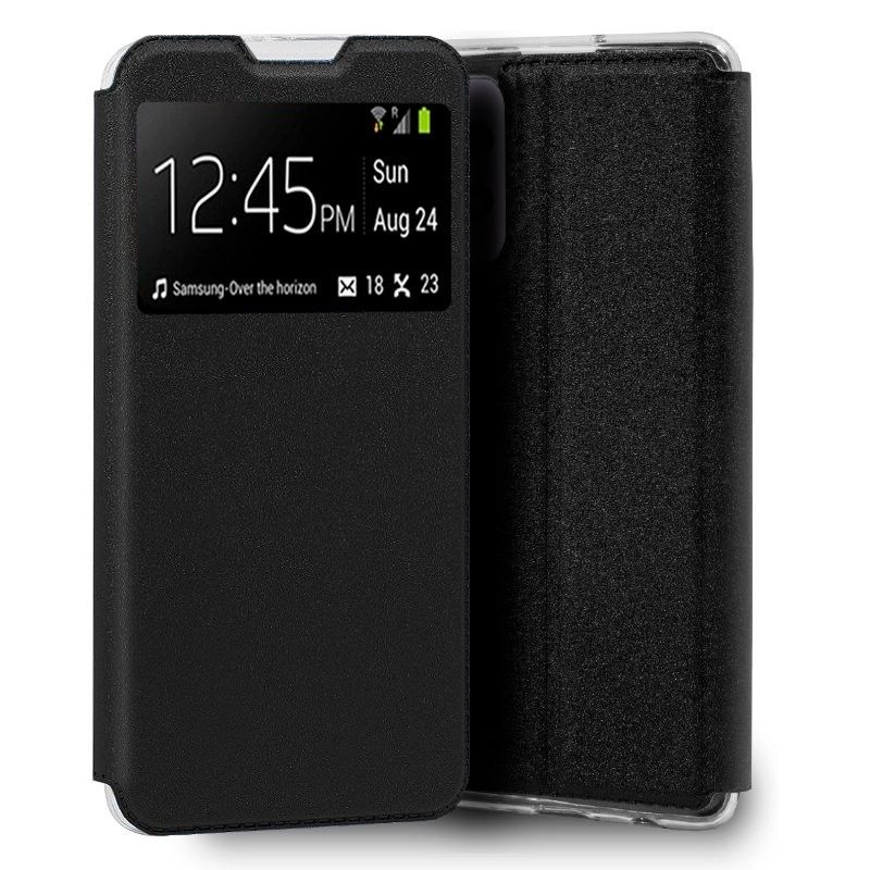 Funda con Tapa y Ventana para Samsung Galaxy A53 5G negro