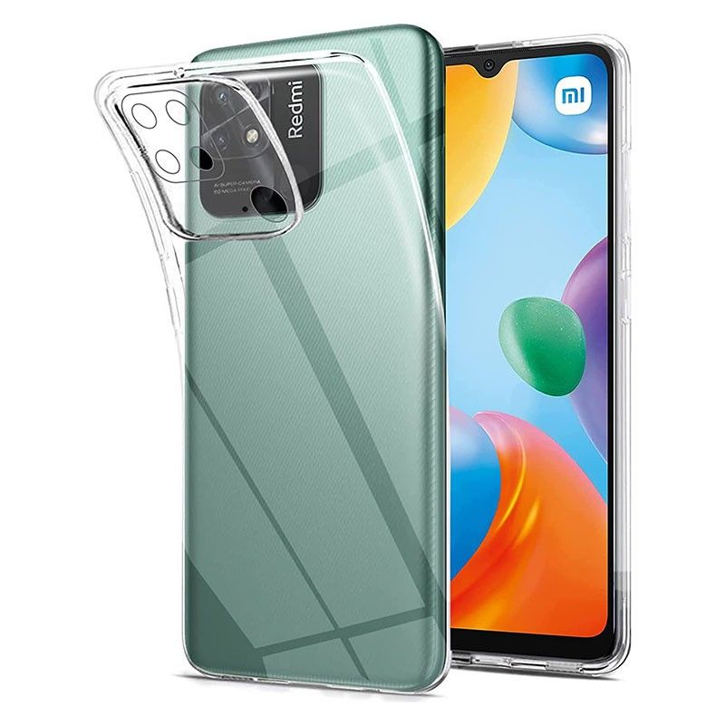 Funda transparente para Xiaomi Redmi 10C de silicona