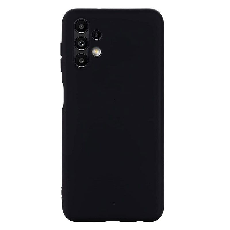 Funda negra para Samsung Galaxy A13 4G de silicona