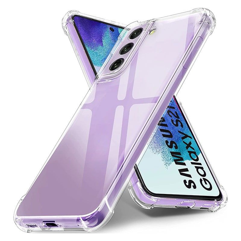 Funda con esquinas reforzadas para Samsung Galaxy S21 FE