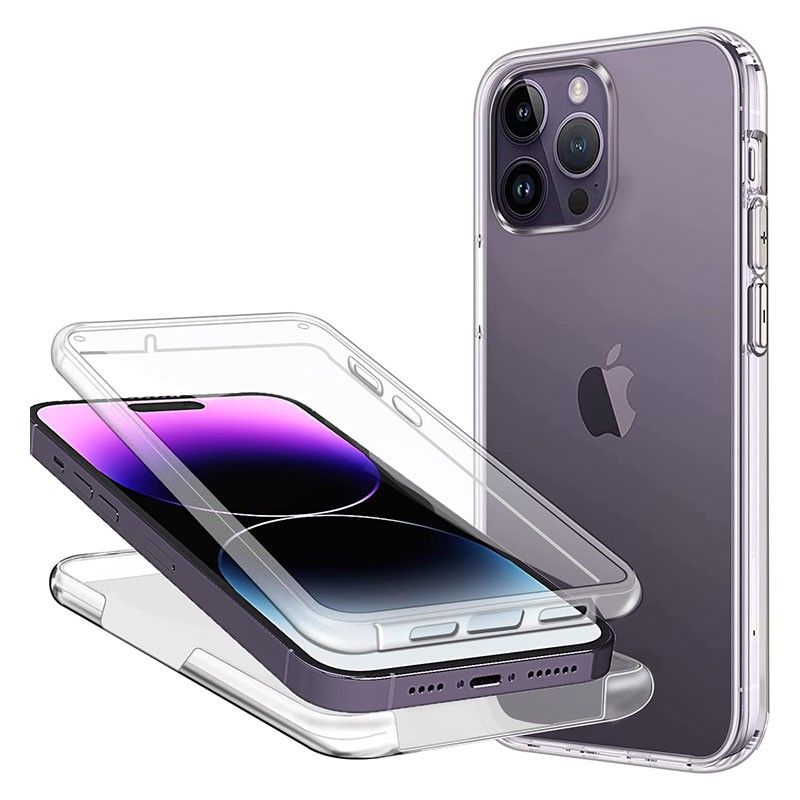 Funda Doble Cara Completa 360 para iPhone 14 Pro Max