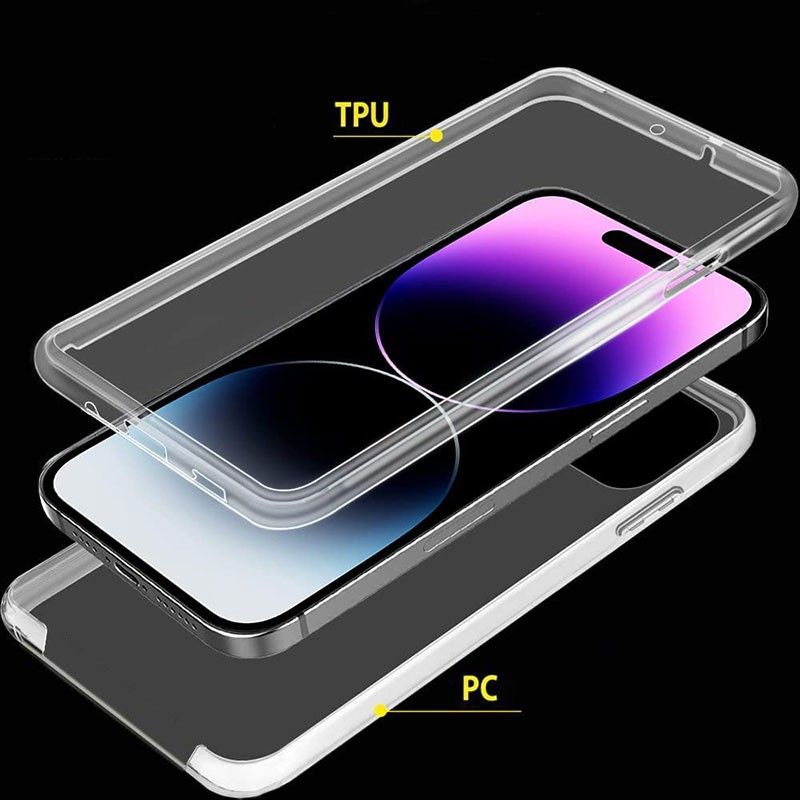 Funda Doble Cara Completa 360 para iPhone 14 Pro Max