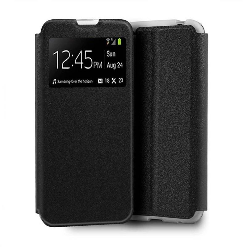 Funda con Tapa y Ventana para Samsung Galaxy A13 5G negro