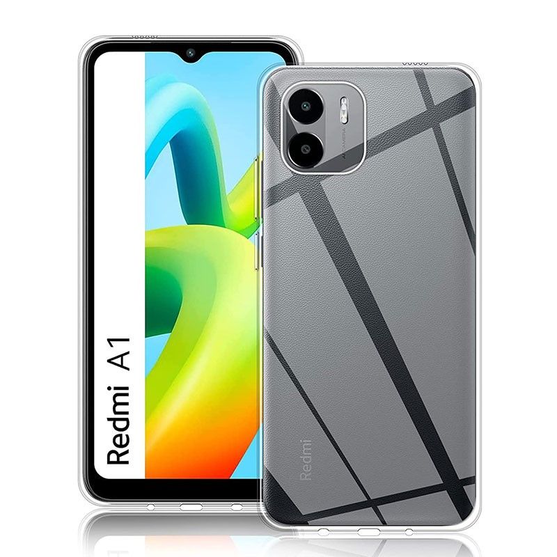 Funda transparente para Xiaomi Redmi A1 de silicona