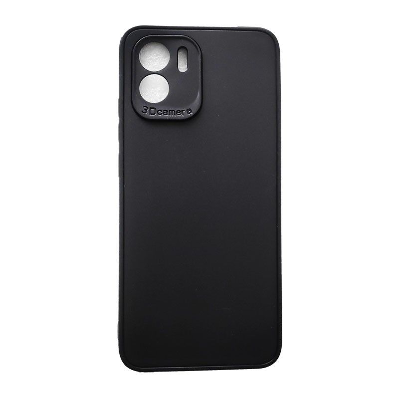 Funda negra para Xiaomi Redmi A1 de silicona