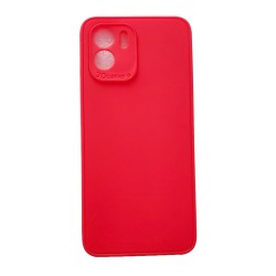 Funda negra roja Xiaomi Redmi A1 de silicona
