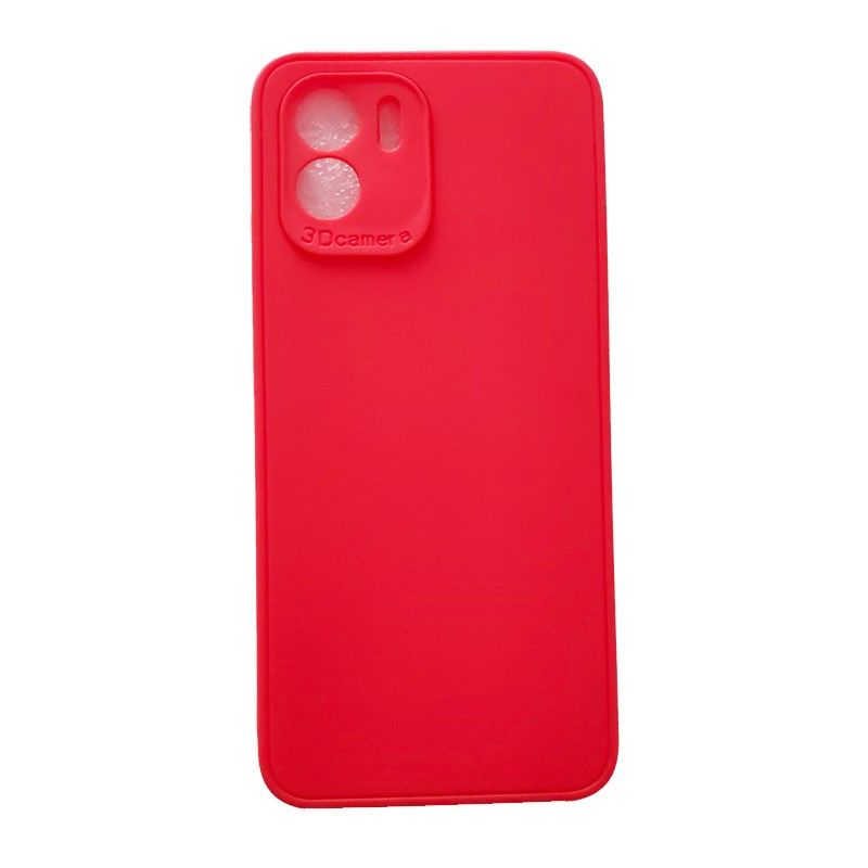 Funda negra roja Xiaomi Redmi A1 de silicona