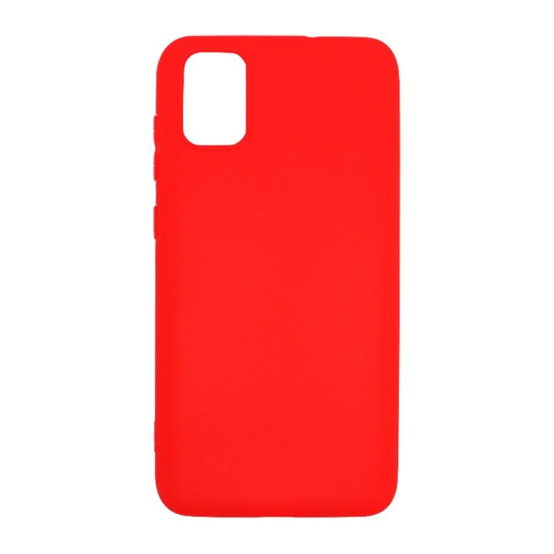 Funda roja para ZTE Blade A31 de silicona