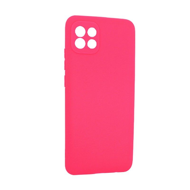 Funda rosa para Samsung Galaxy A03 de silicona