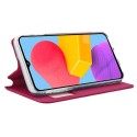 Funda con Tapa y Ventana para Samsung Galaxy A23 rosa